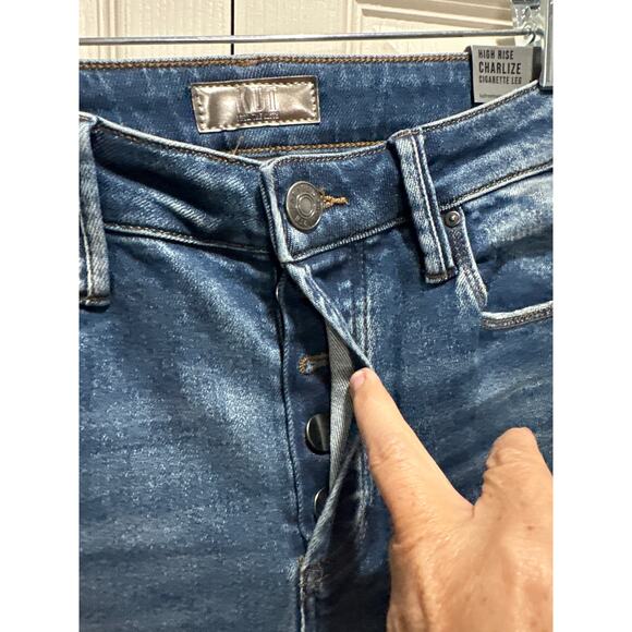 NWT Kut from the Kloth High Rise Charlize Cigarette Leg Size 8 - Picture 2 of 10